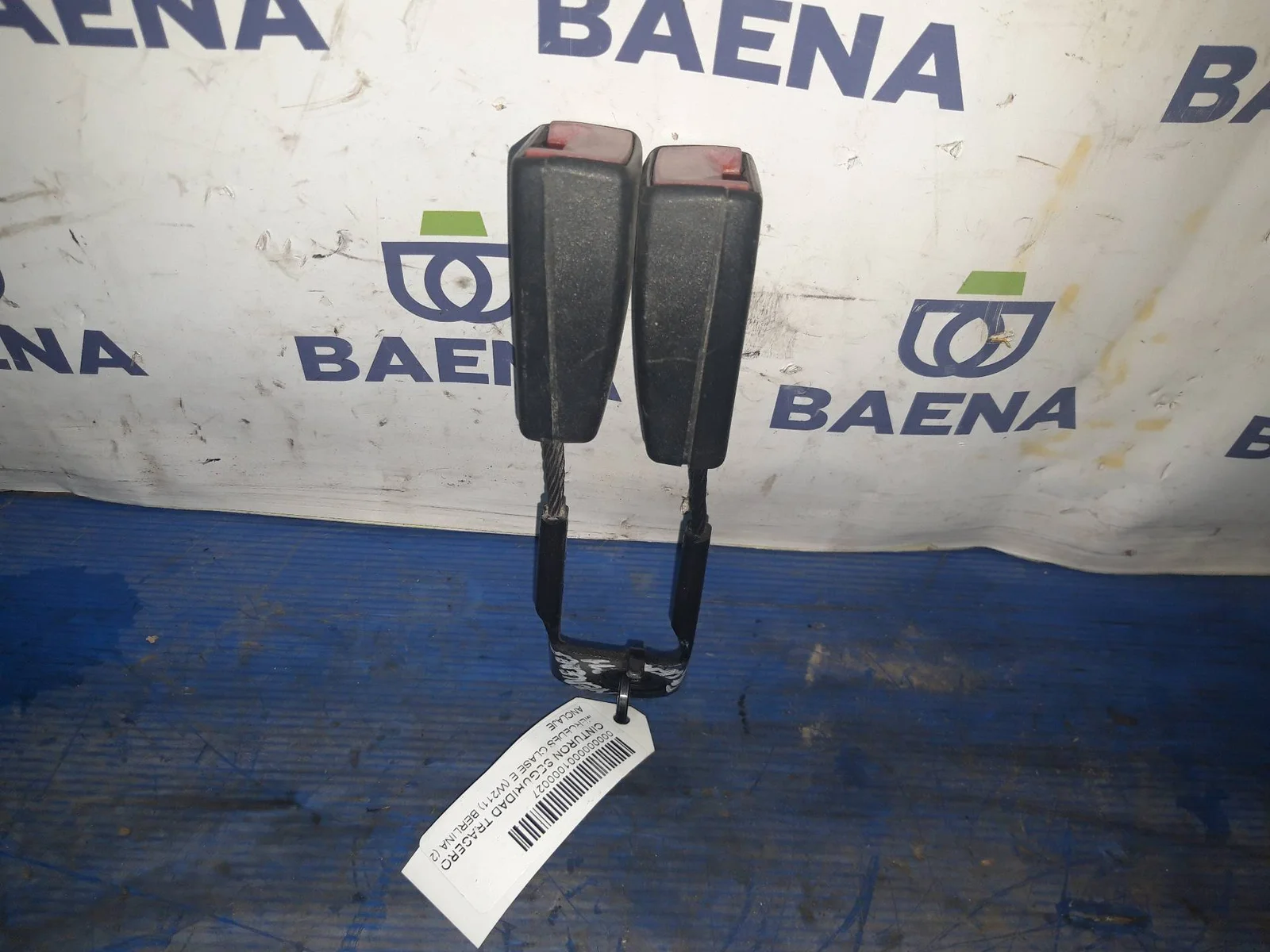 Foto de CINTURON SEGURIDAD TRASERO CENTRAL SIN MARCA SIN MODELO referencia ANCLAJE