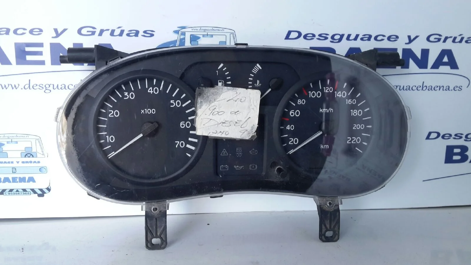Foto de CUADRO INSTRUMENTOS RENAULT CLIO II FASE I (B/CB0) referencia 8200059763