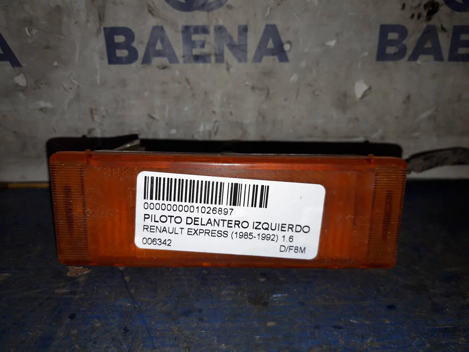 Foto de PILOTO DELANTERO IZQUIERDO RENAULT SIN MODELO referencia 006342