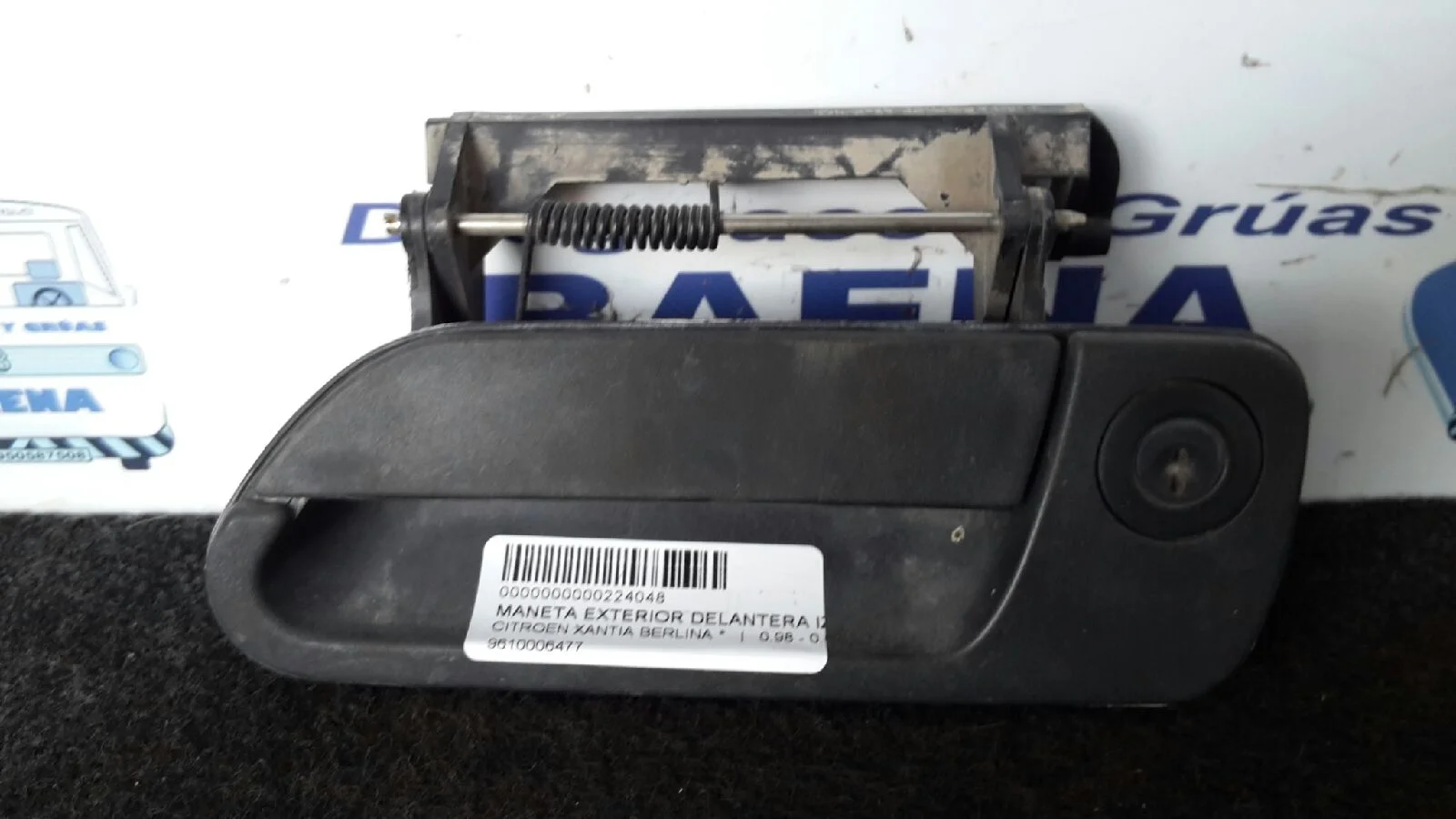 Foto de MANETA EXTERIOR DELANTERA IZQUIERDA SIN MARCA SIN MODELO referencia 9610006477
