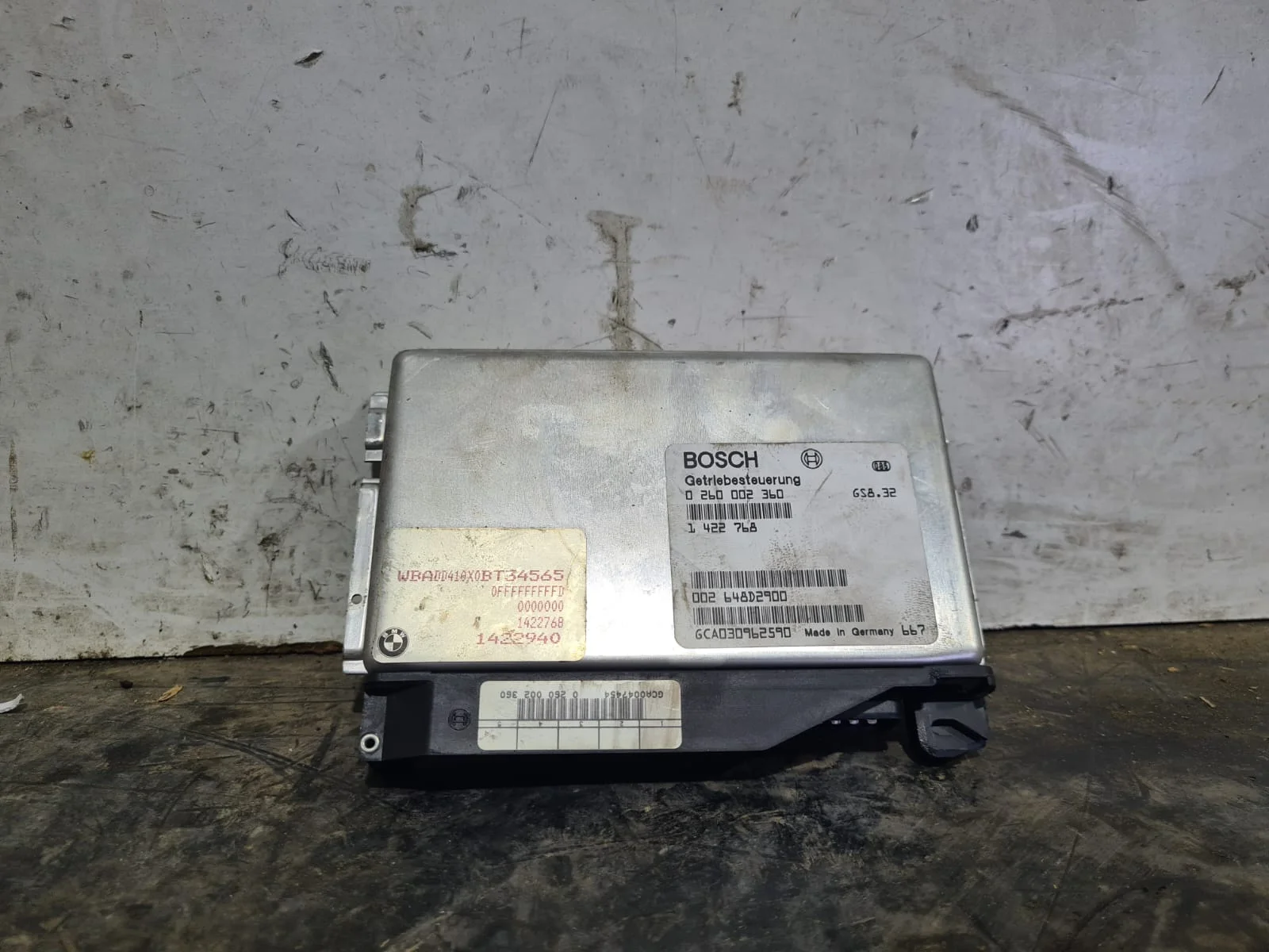Foto de CENTRALITA CAMBIO AUTOMATICO BMW SERIE 5 BERLINA (E39) referencia 026000260
