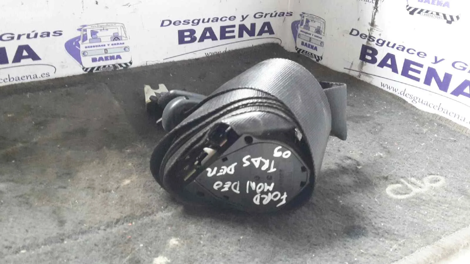 Foto de CINTURON SEGURIDAD TRASERO DERECHO SIN MARCA SIN MODELO referencia 43594
