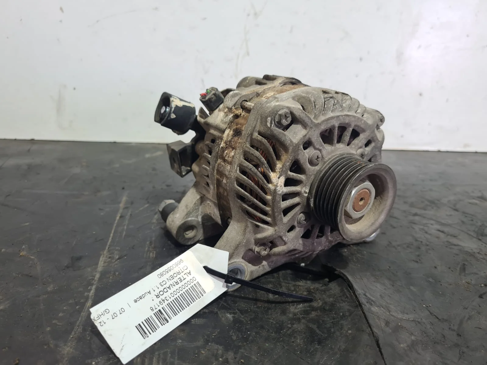Foto de ALTERNADOR CITROEN C3 referencia 9660055080