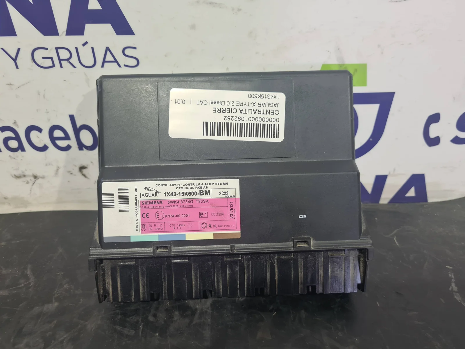 Foto de CENTRALITA CIERRE SIN MARCA SIN MODELO referencia 1X4315K600
