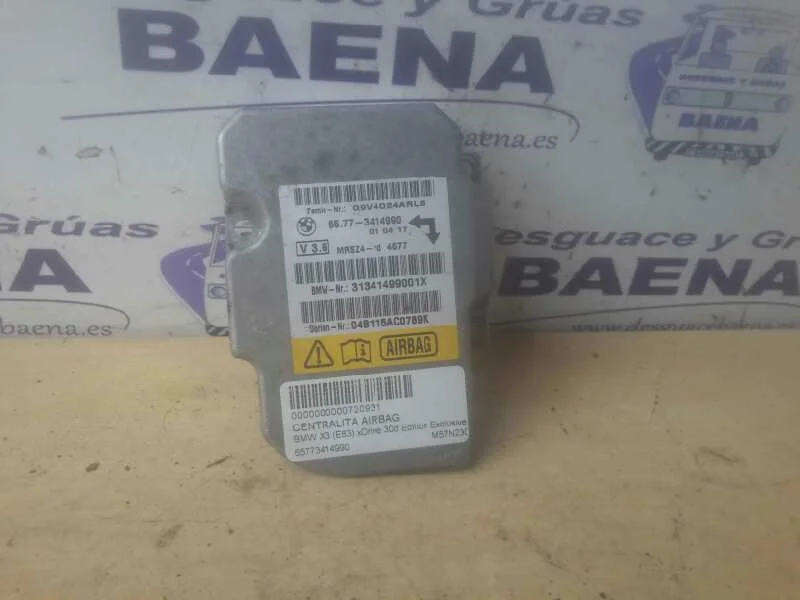 Foto de CENTRALITA AIRBAG BMW SERIE X3 (E83) referencia 65773414990