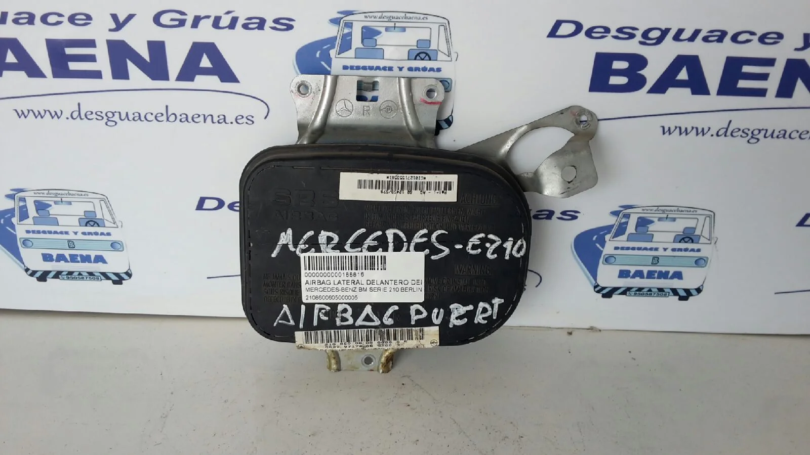Foto de AIRBAG LATERAL DELANTERO DERECHO SIN MARCA SIN MODELO referencia 2108600605000005