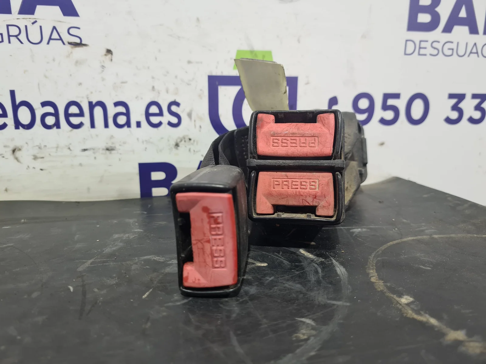 Foto de CINTURON SEGURIDAD TRASERO IZQUIERDO SIN MARCA SIN MODELO referencia 7700844723A