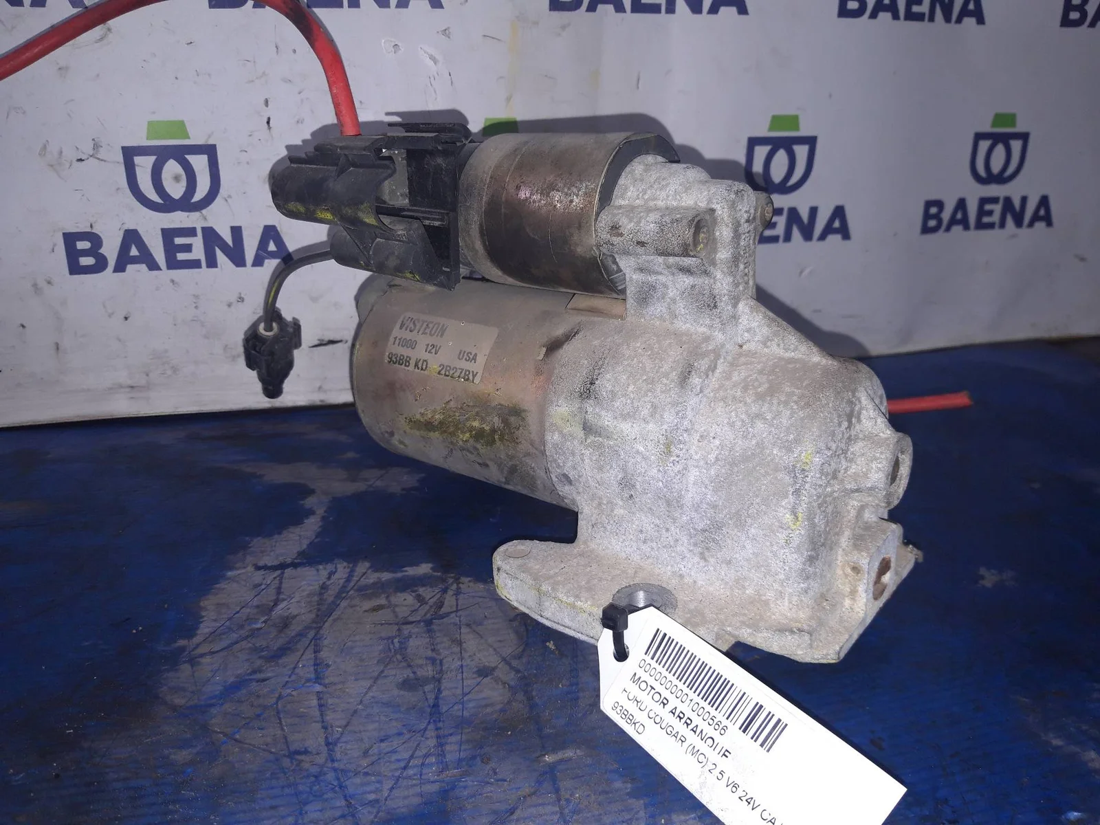 Foto de MOTOR ARRANQUE SIN MARCA SIN MODELO referencia 93BBKD