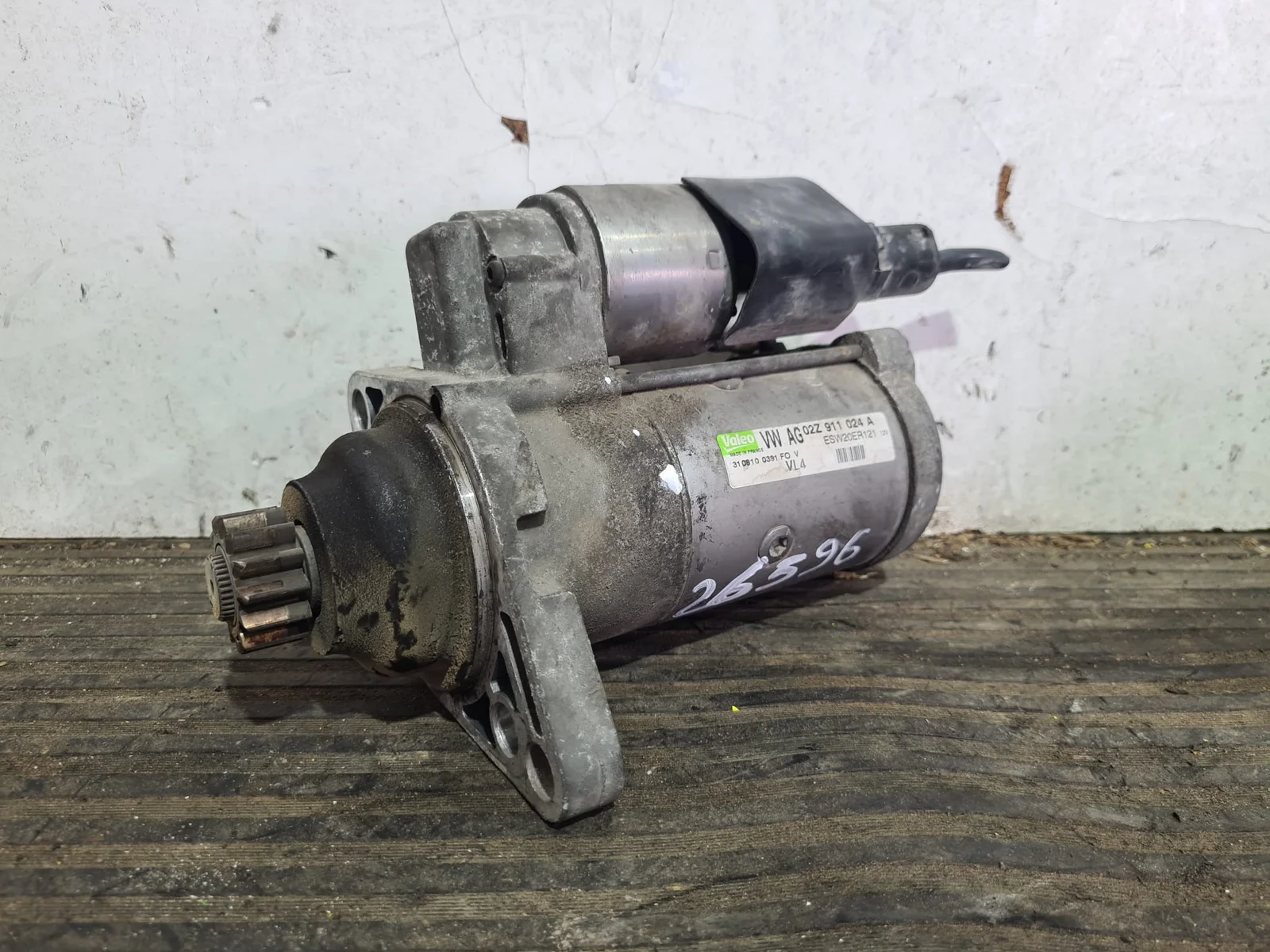 Foto de MOTOR ARRANQUE SEAT ALTEA XL (5P5) referencia 02Z911024A