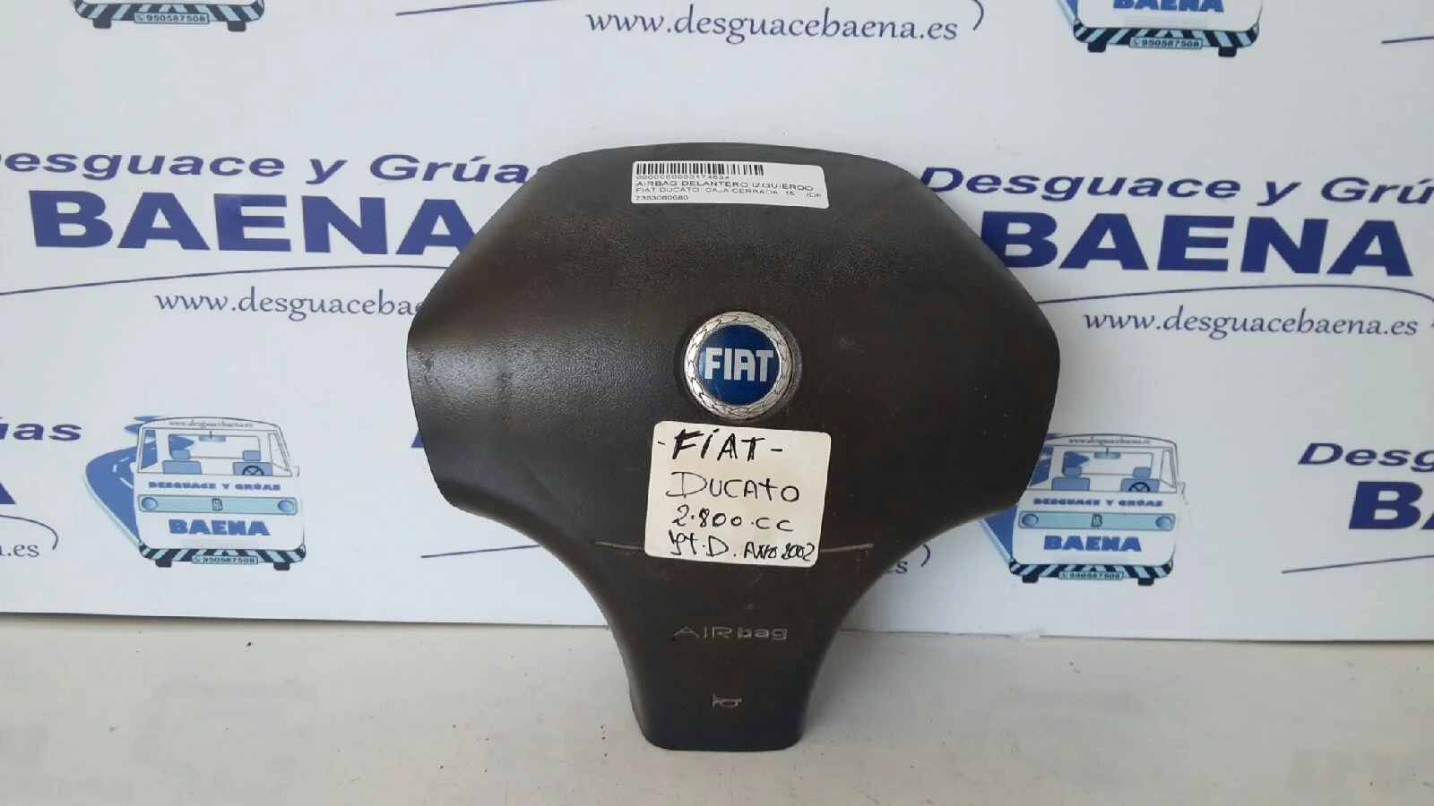 Foto de AIRBAG DELANTERO IZQUIERDO SIN MARCA SIN MODELO referencia 7353060680