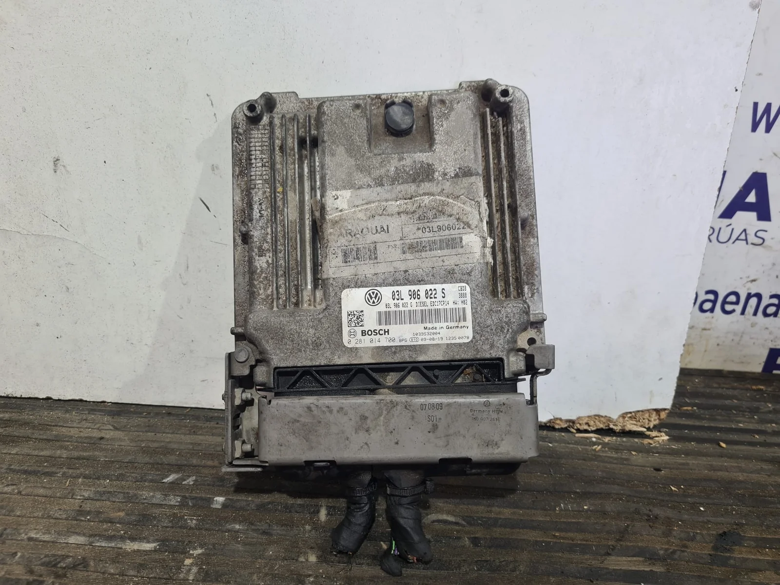 Foto de CENTRALITA MOTOR UCE VOLKSWAGEN SCIROCCO (137) referencia 03L906022S