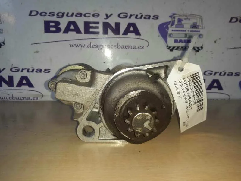 Foto de MOTOR ARRANQUE SKODA FABIA (6Y2/6Y3) referencia 0001123018