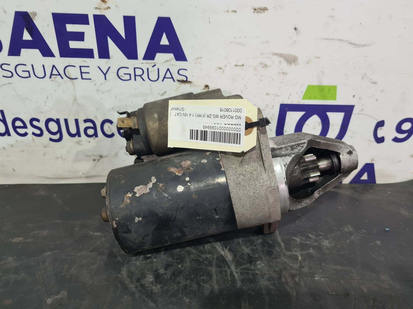 Foto de MOTOR ARRANQUE MG ROVER MG ZR (F/RF) referencia 0001106016