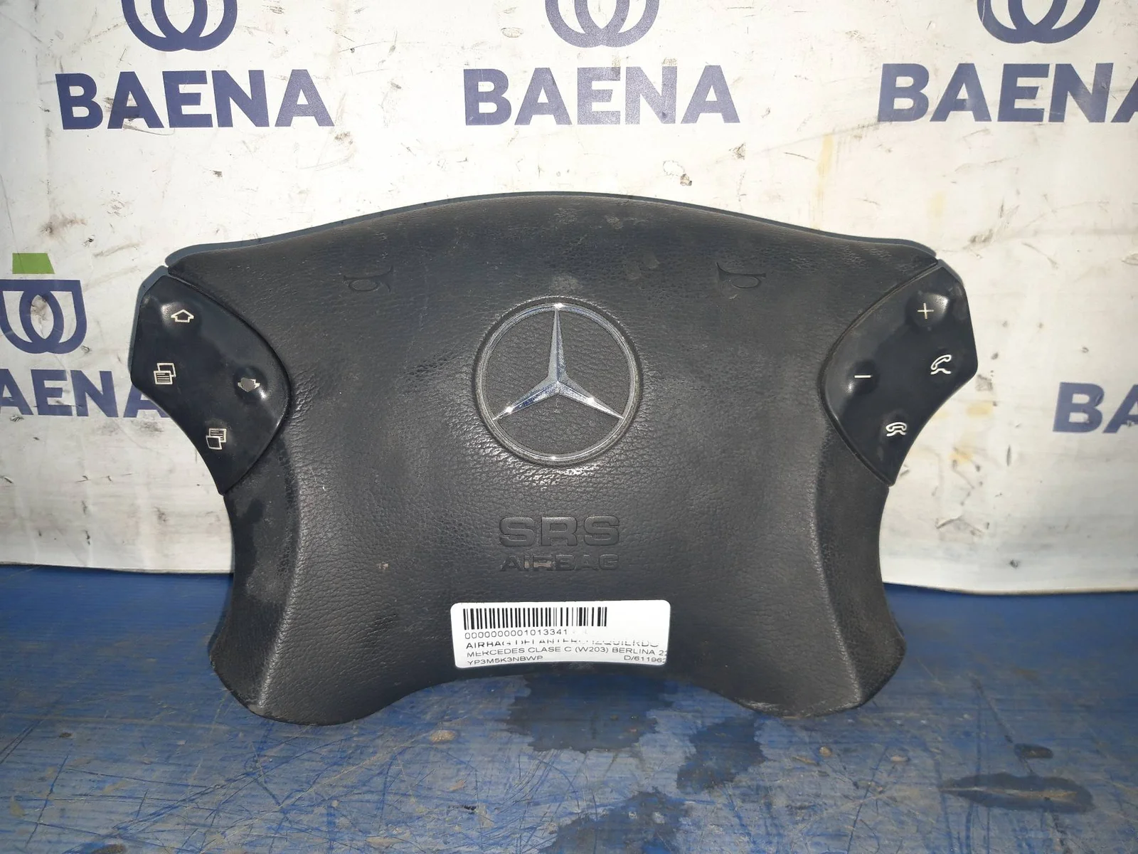 Foto de AIRBAG DELANTERO IZQUIERDO MERCEDES-BENZ CLASE C (BM 203) BERLINA referencia YP3M5K3NBWP