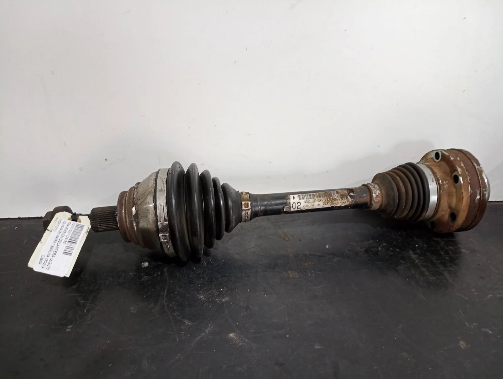 Foto de TRANSMISION DELANTERA IZQUIERDA VOLKSWAGEN PASSAT BERLINA (3C2) referencia 1K0407271BJ
