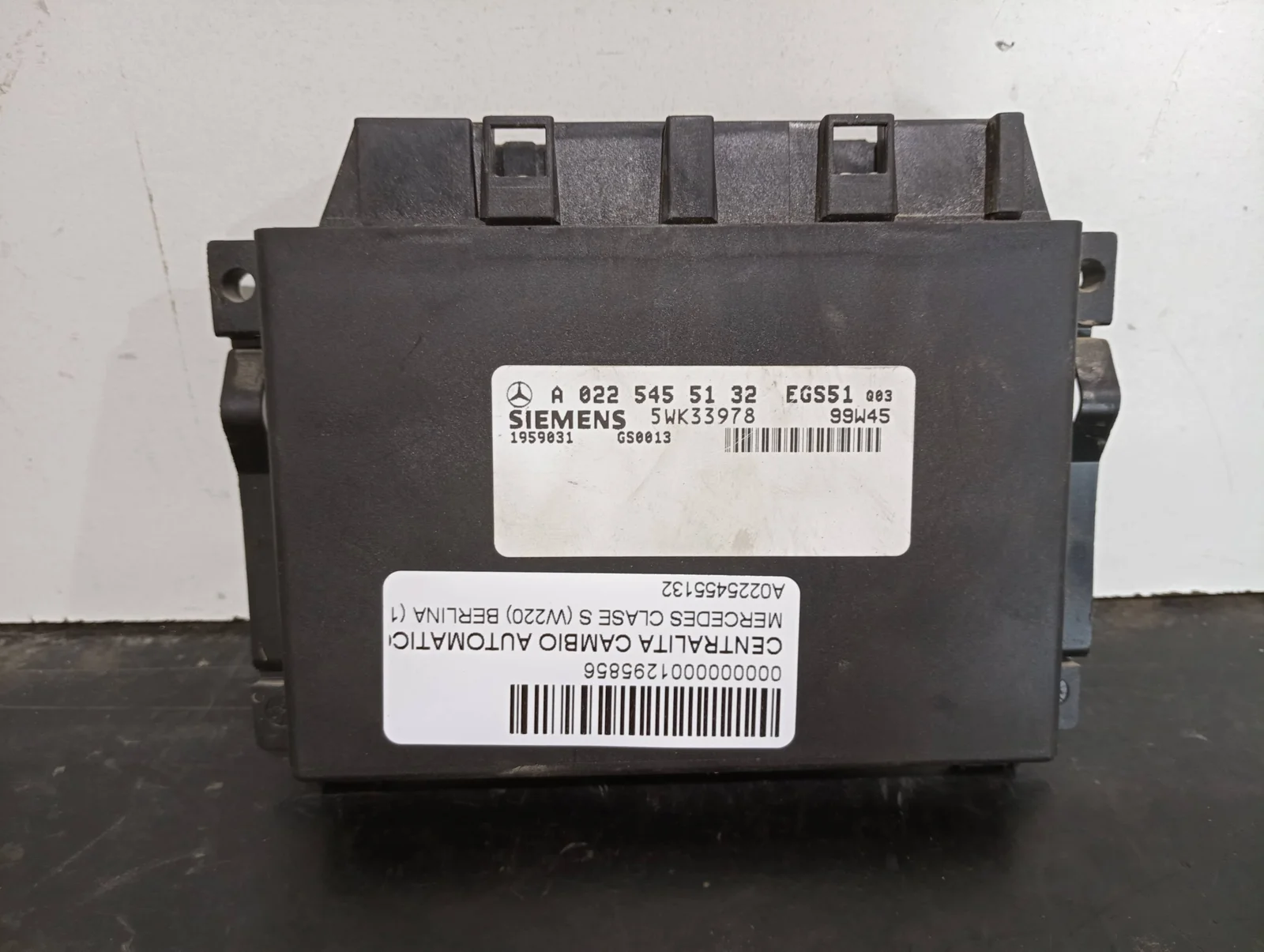 Foto de CENTRALITA CAMBIO AUTOMATICO SIN MARCA SIN MODELO referencia A0225455132