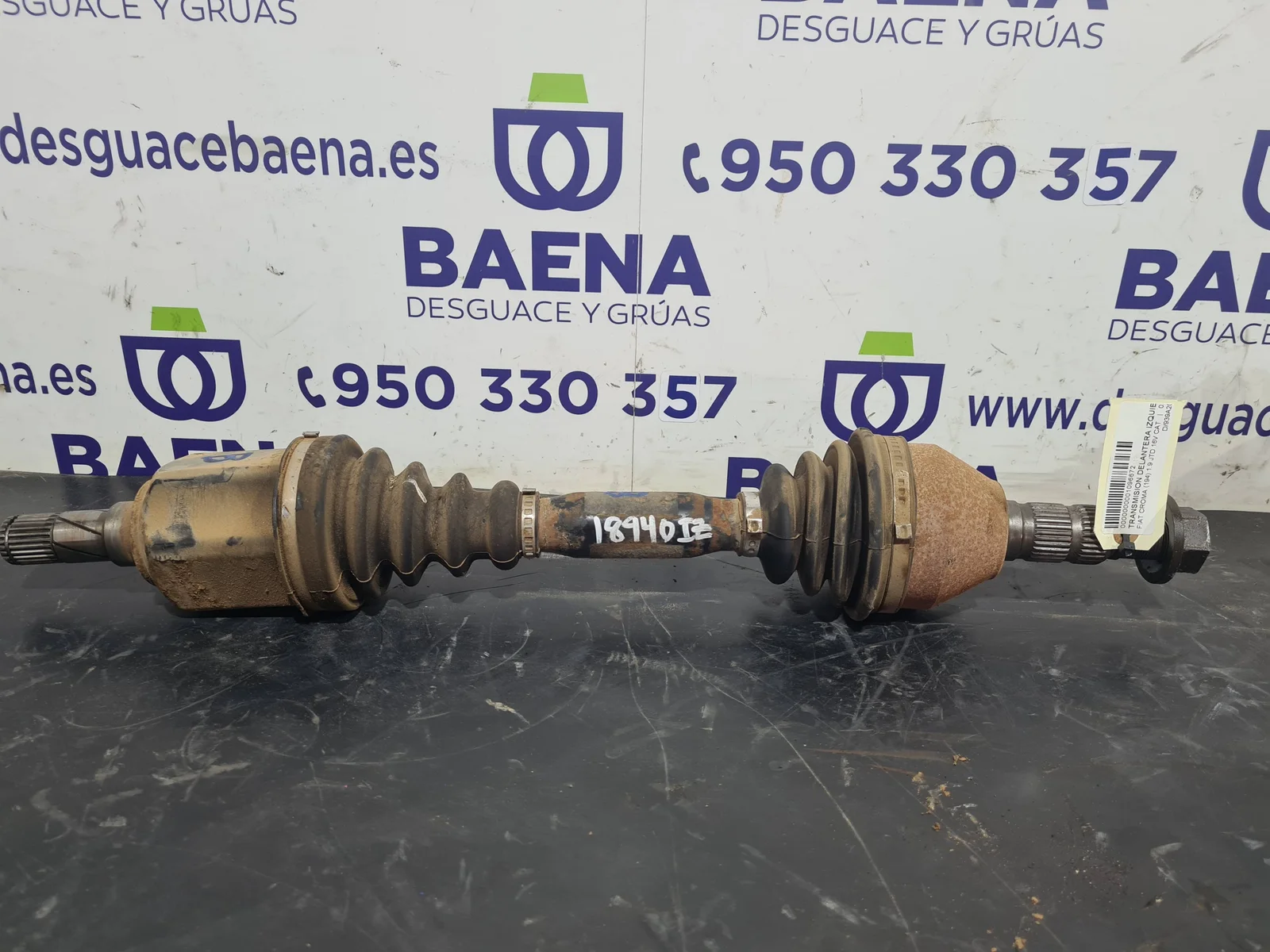 Foto de TRANSMISION DELANTERA IZQUIERDA FIAT CROMA (194)