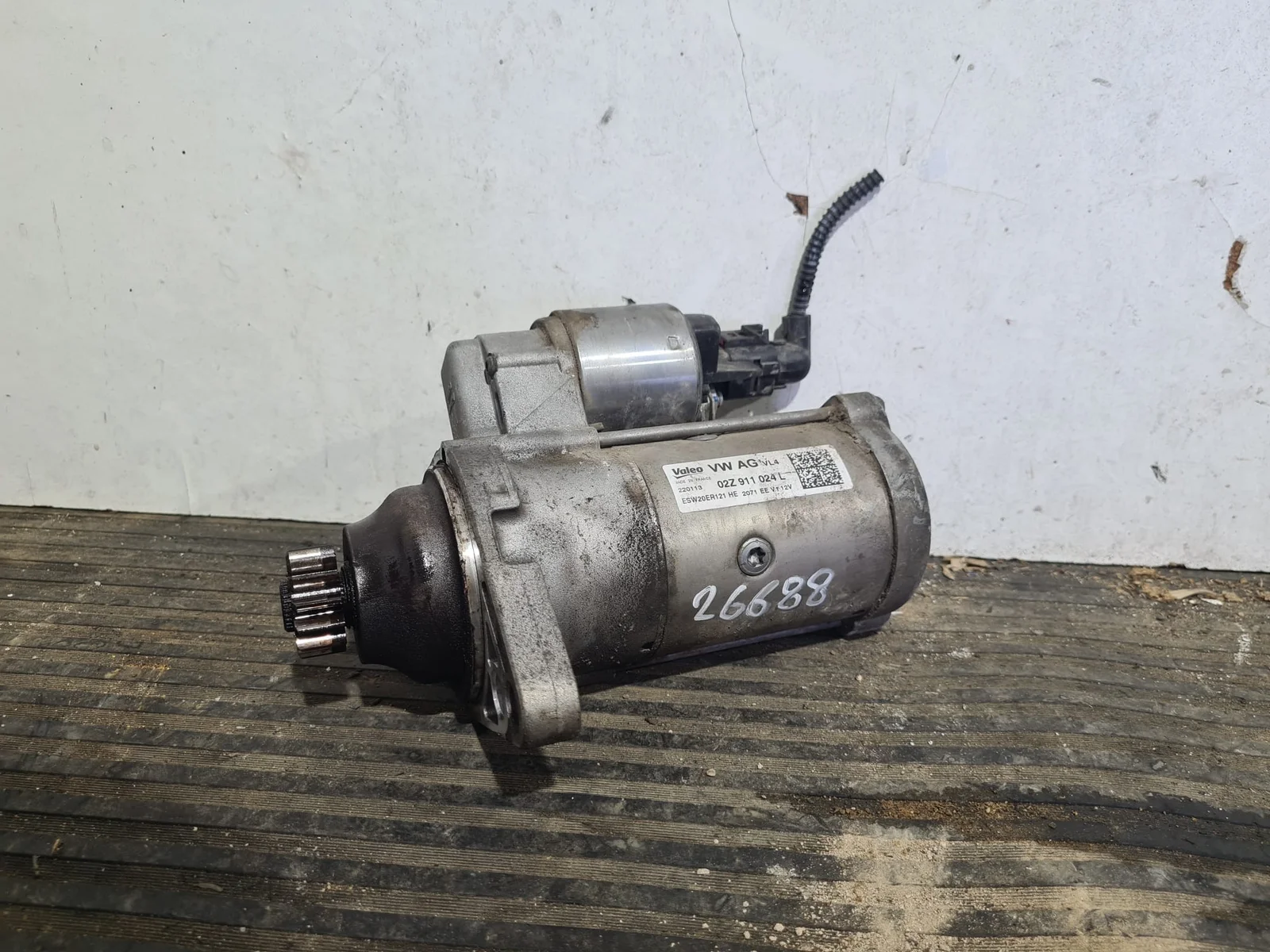 Foto de MOTOR ARRANQUE VOLKSWAGEN GOLF VII (5G1/BE1) referencia 02Z911024L