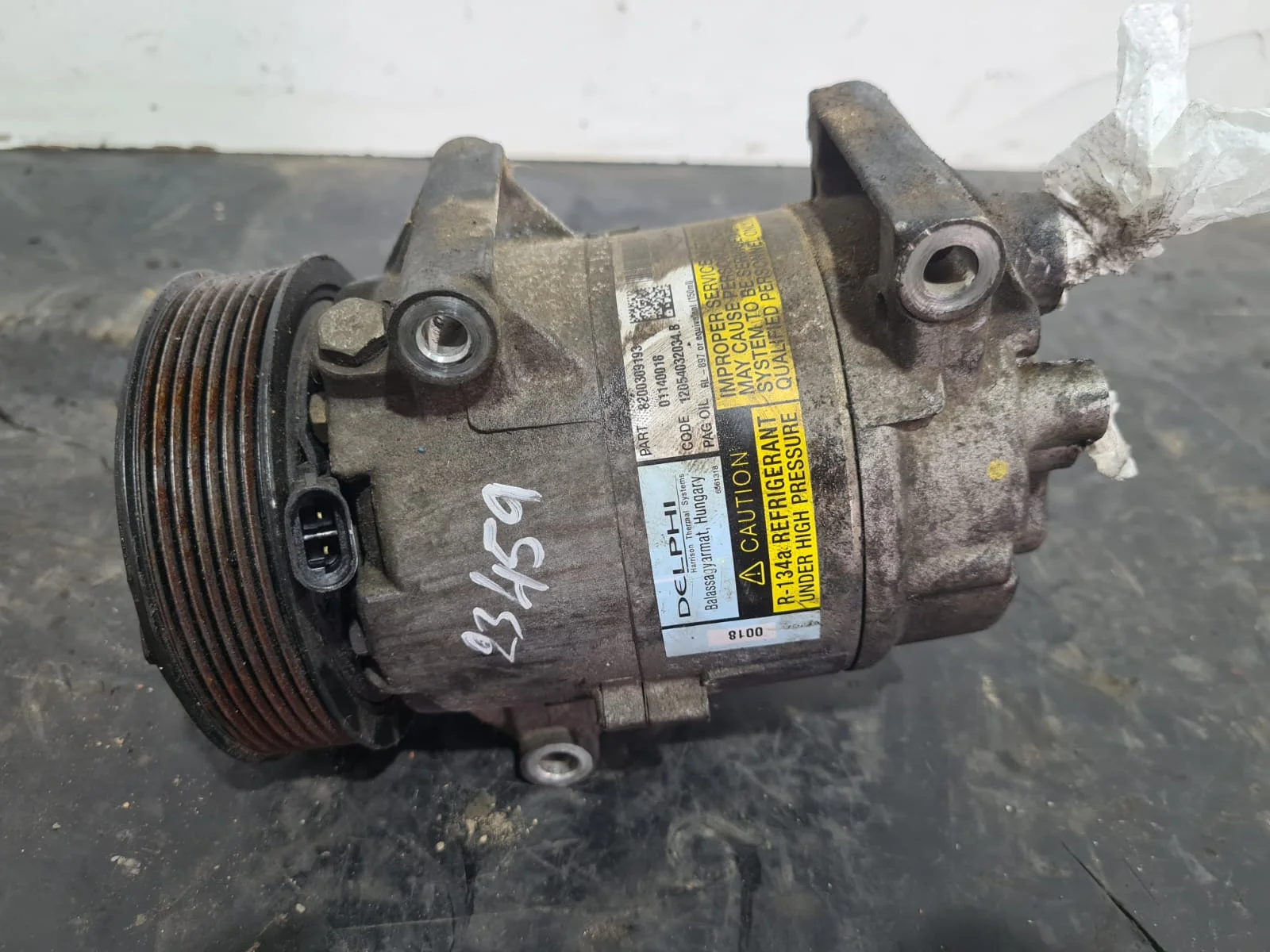 Foto de COMPRESOR AIRE ACONDICIONADO NISSAN PRIMERA BERLINA (P12) referencia 8200309193