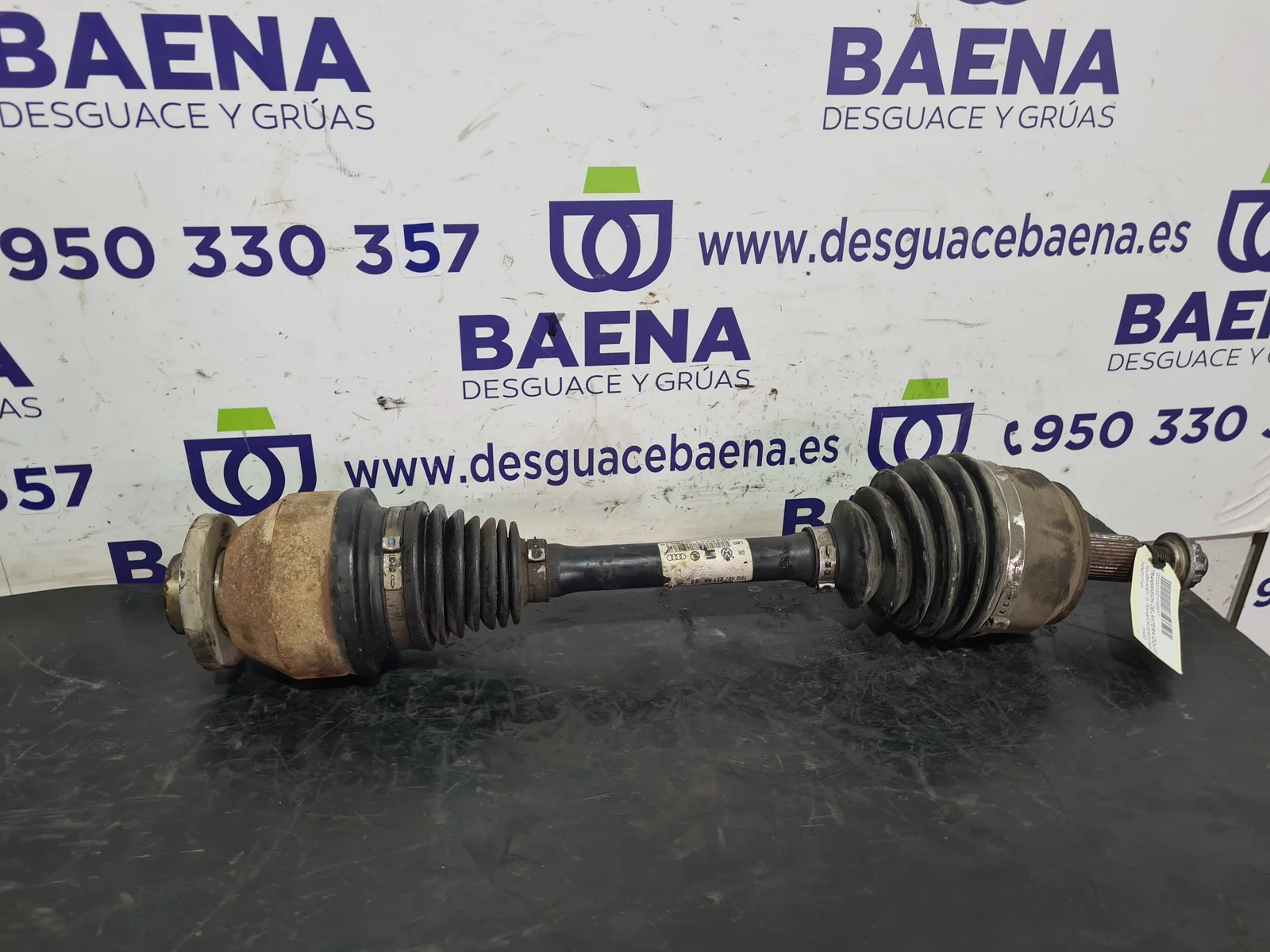 Foto de TRANSMISION DELANTERA IZQUIERDA VOLKSWAGEN T5 TRANSPORTER FURGÓN/COMBI (7H) referencia 7H0407271AA