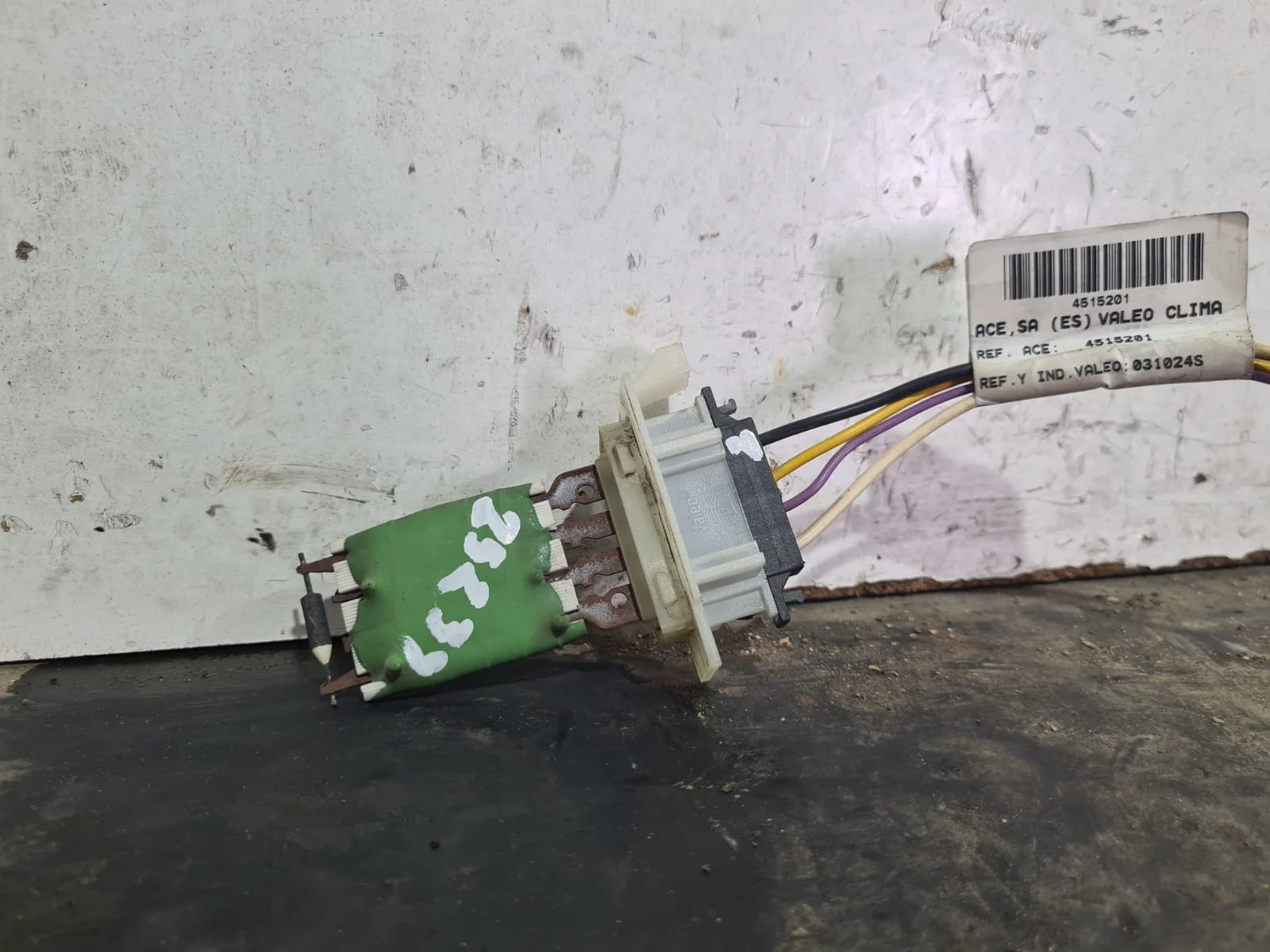 Foto de RESISTENCIA CALEFACCION CITROEN BERLINGO referencia 4515201