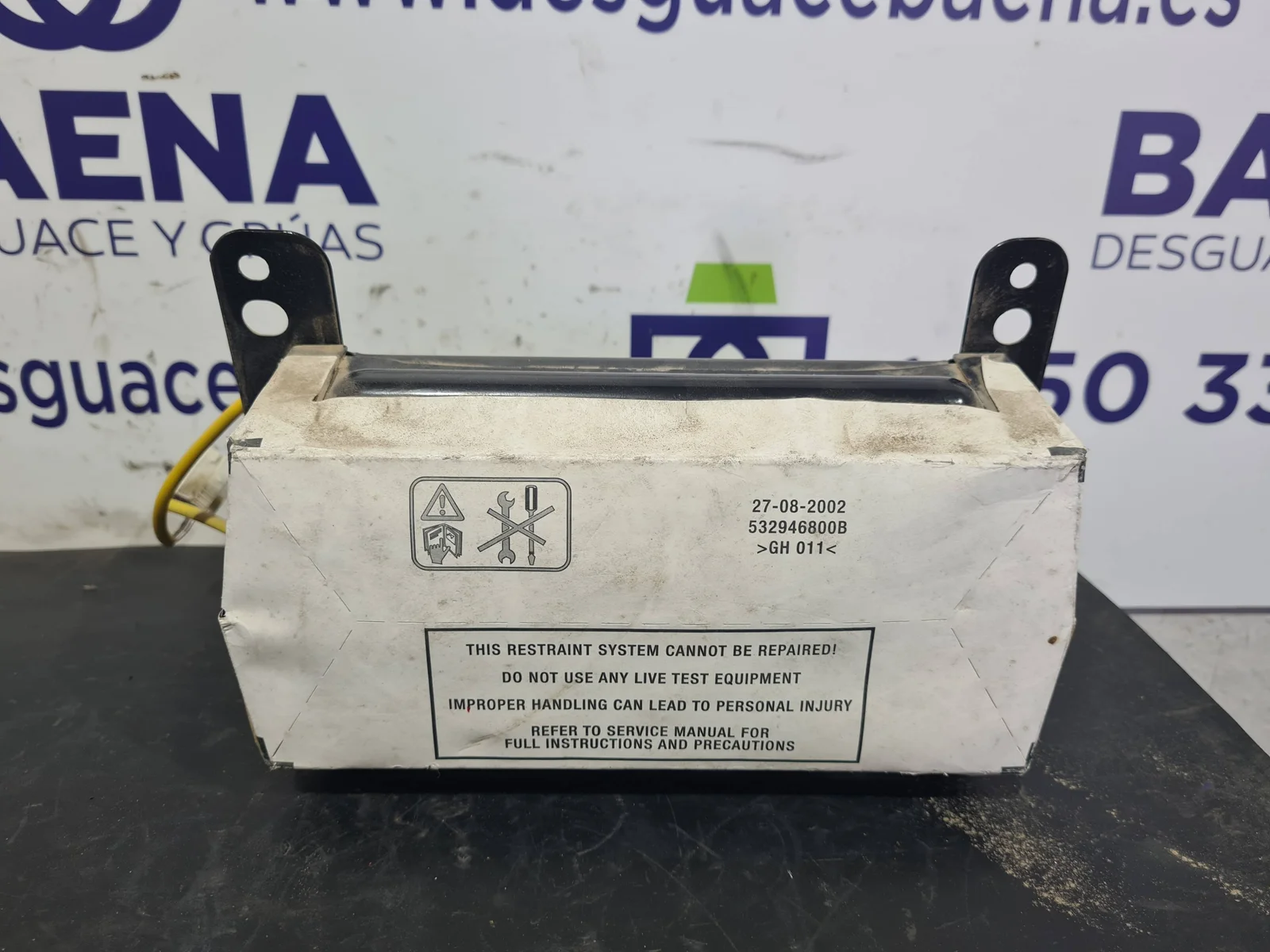 Foto de AIRBAG DELANTERO DERECHO SIN MARCA SIN MODELO referencia RG21865000