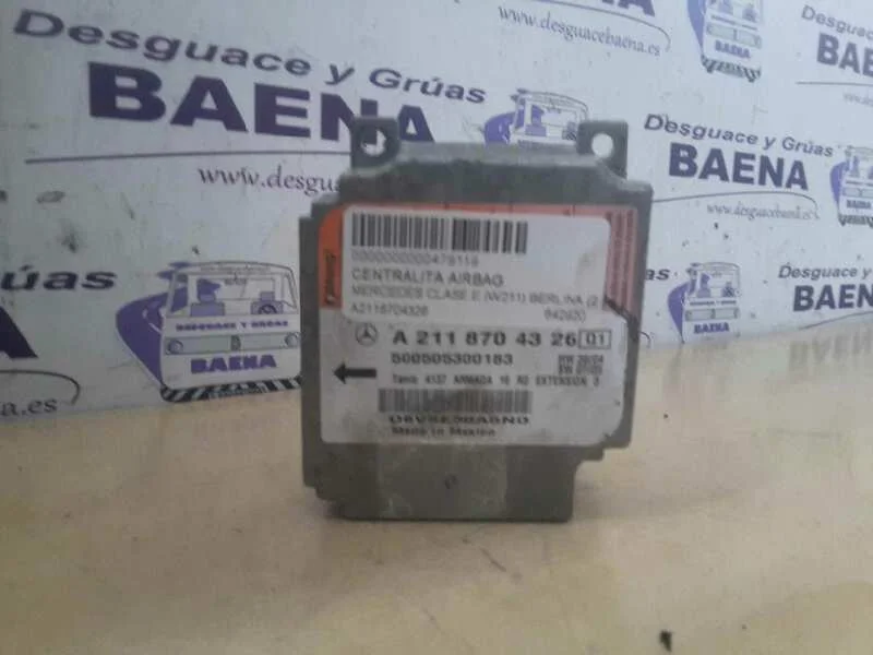 Foto de CENTRALITA AIRBAG MERCEDES-BENZ CLASE E (BM 211) BERLINA referencia A2118704326