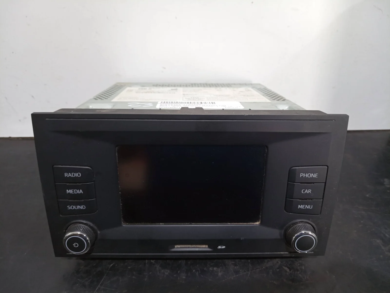 Foto de SISTEMA AUDIO / RADIO CD SEAT IBIZA (6P1) referencia 5F0035871