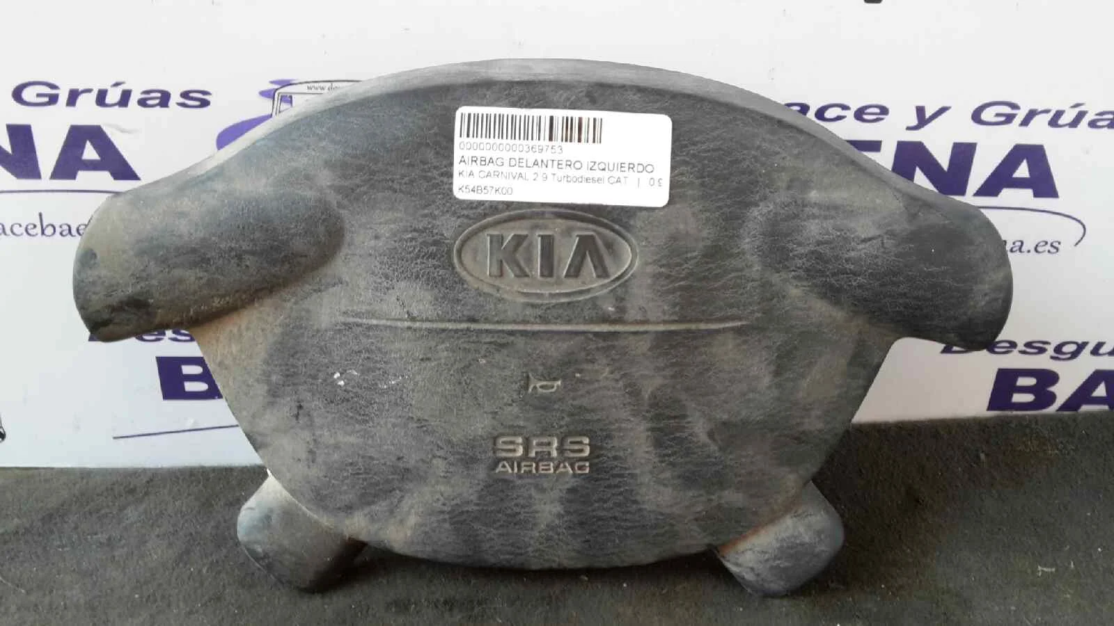 Foto de AIRBAG DELANTERO IZQUIERDO SIN MARCA SIN MODELO referencia K54B57K00