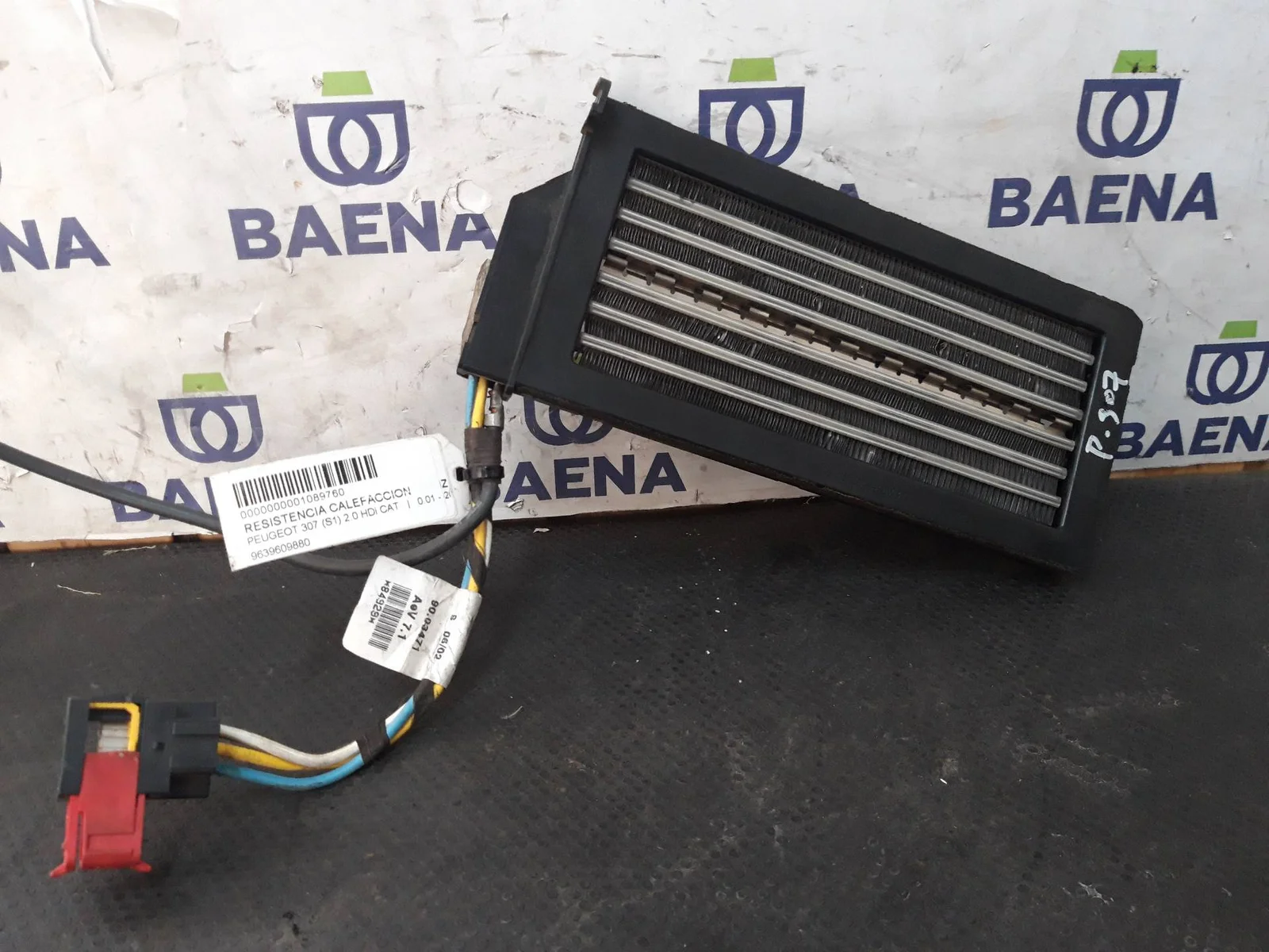 Foto de RESISTENCIA CALEFACCION SIN MARCA SIN MODELO referencia 9639609880