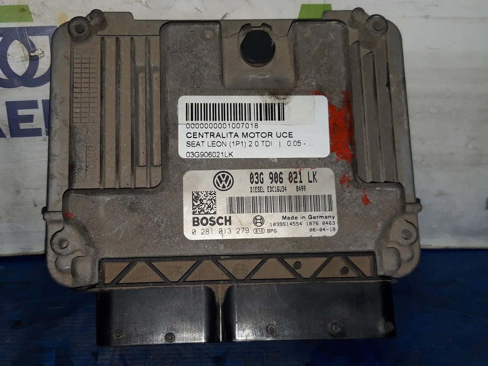 Foto de CENTRALITA MOTOR UCE SEAT LEON (1P1) referencia 03G906021LK