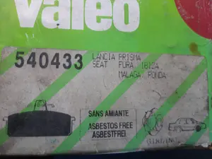 Foto de PASTILLAS DE FRENO SIN MARCA SIN MODELO referencia 540433 foto 2