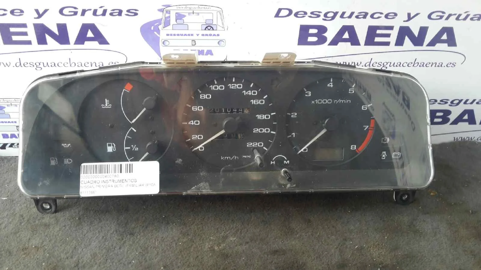 Foto de CUADRO INSTRUMENTOS SIN MARCA SIN MODELO referencia 81117661