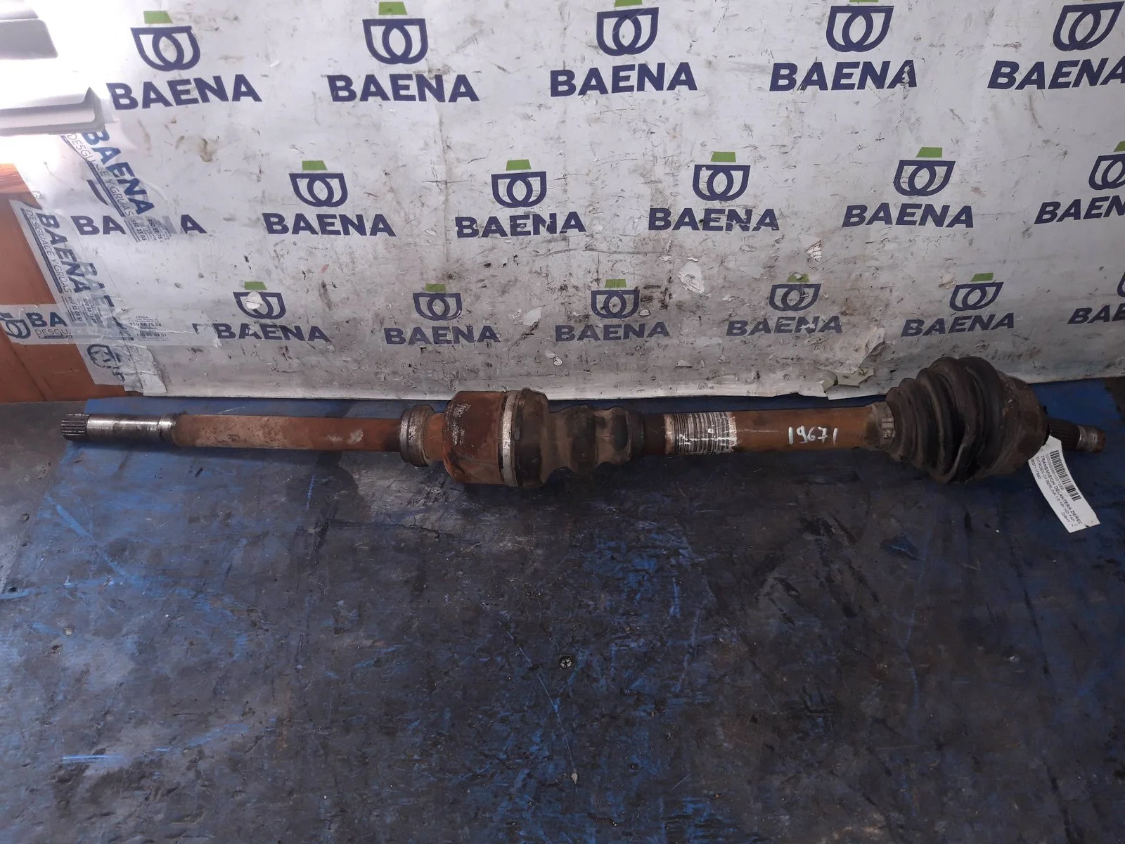 Foto de TRANSMISION DELANTERA DERECHA CITROEN C4 BERLINA referencia 9637117880