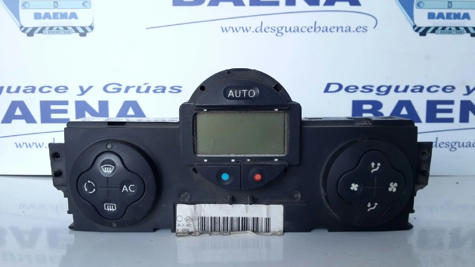 Foto de MANDO CALEFACCION / AIRE ACONDICIONADO SIN MARCA SIN MODELO referencia 8200265572