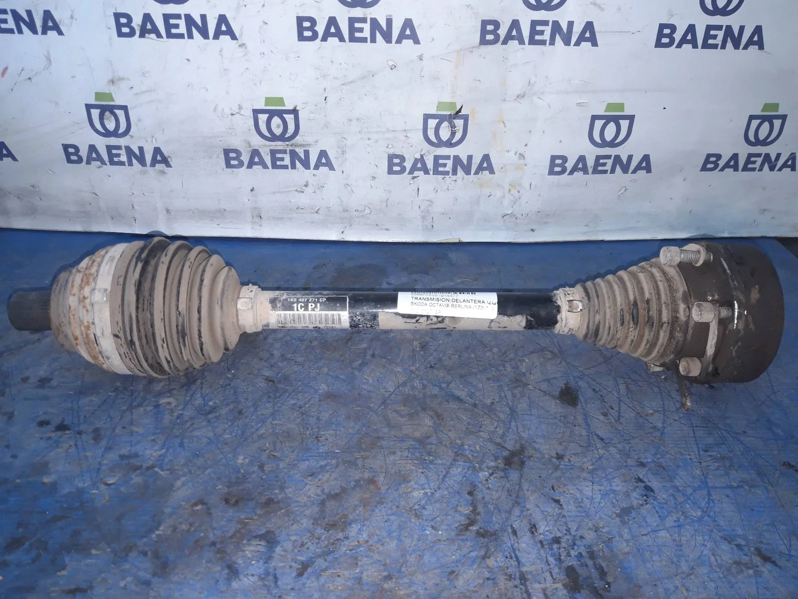 Foto de TRANSMISION DELANTERA IZQUIERDA SIN MARCA SIN MODELO referencia 1K0407271CP