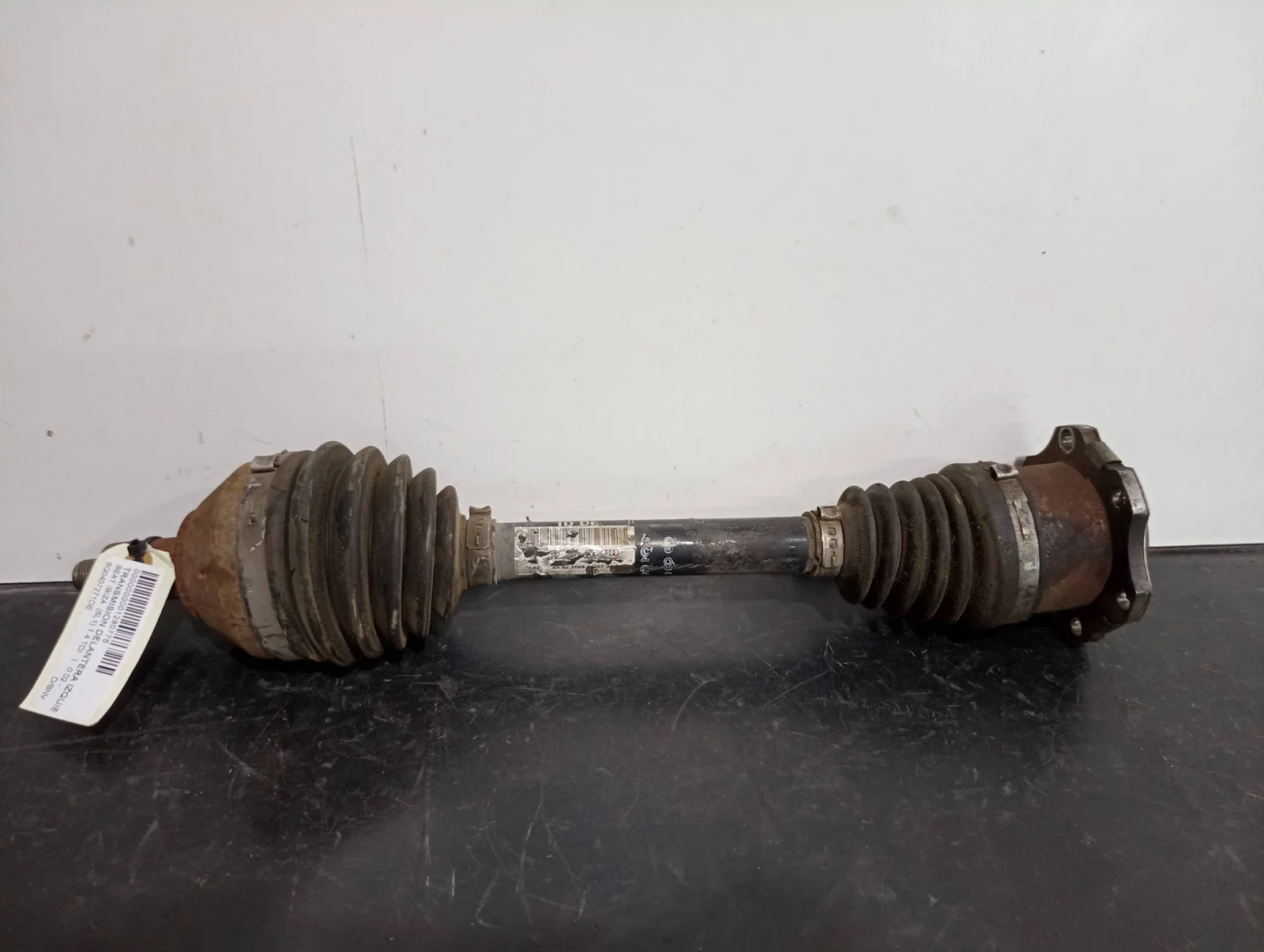 Foto de TRANSMISION DELANTERA IZQUIERDA SEAT IBIZA (6L1) referencia 6Q0407271DE