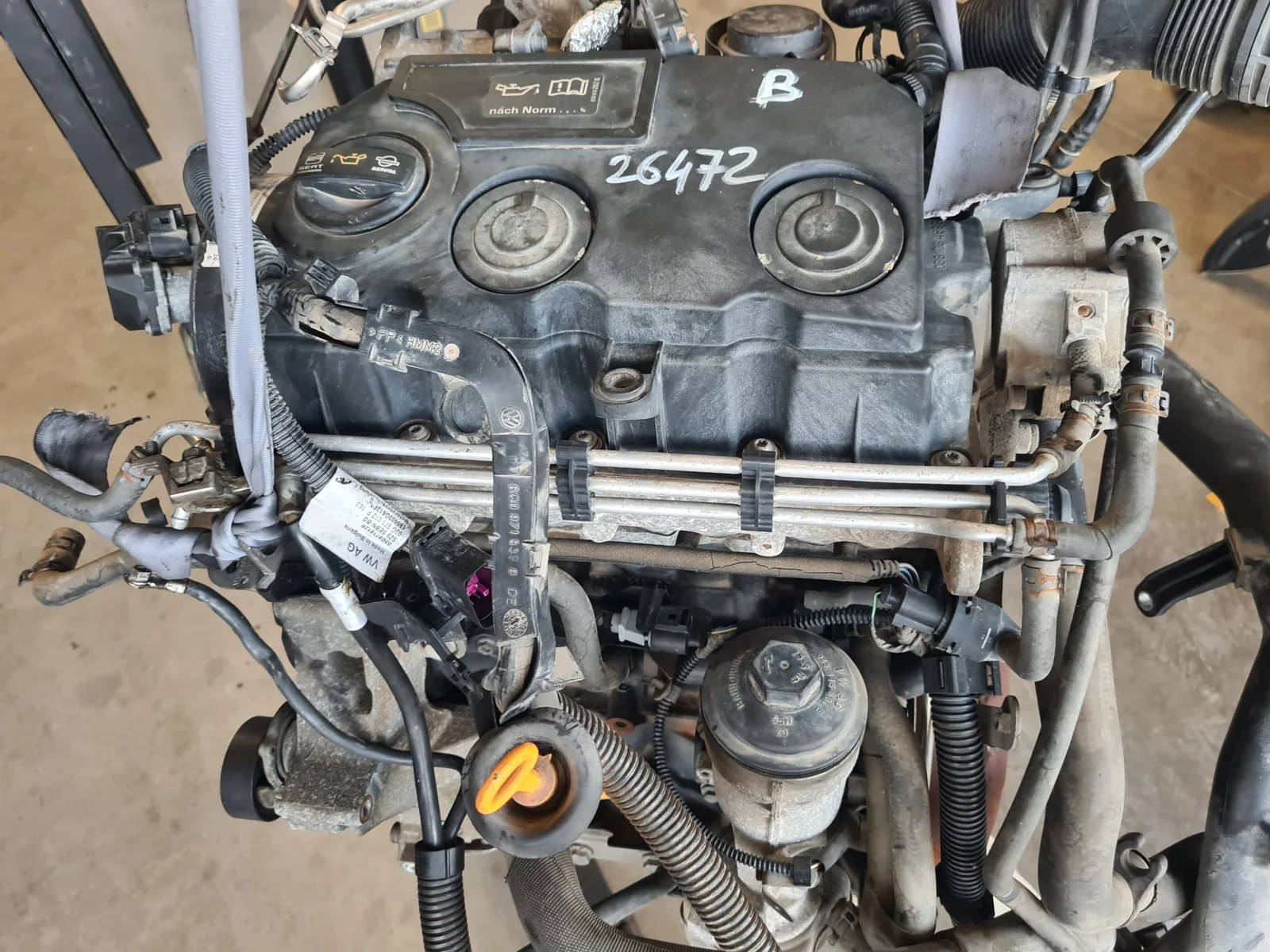 Foto de MOTOR COMPLETO SEAT IBIZA BERLINA (6J5) referencia BXJ