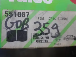 Foto de PASTILLAS DE FRENO SIN MARCA SIN MODELO referencia 551007 foto 2