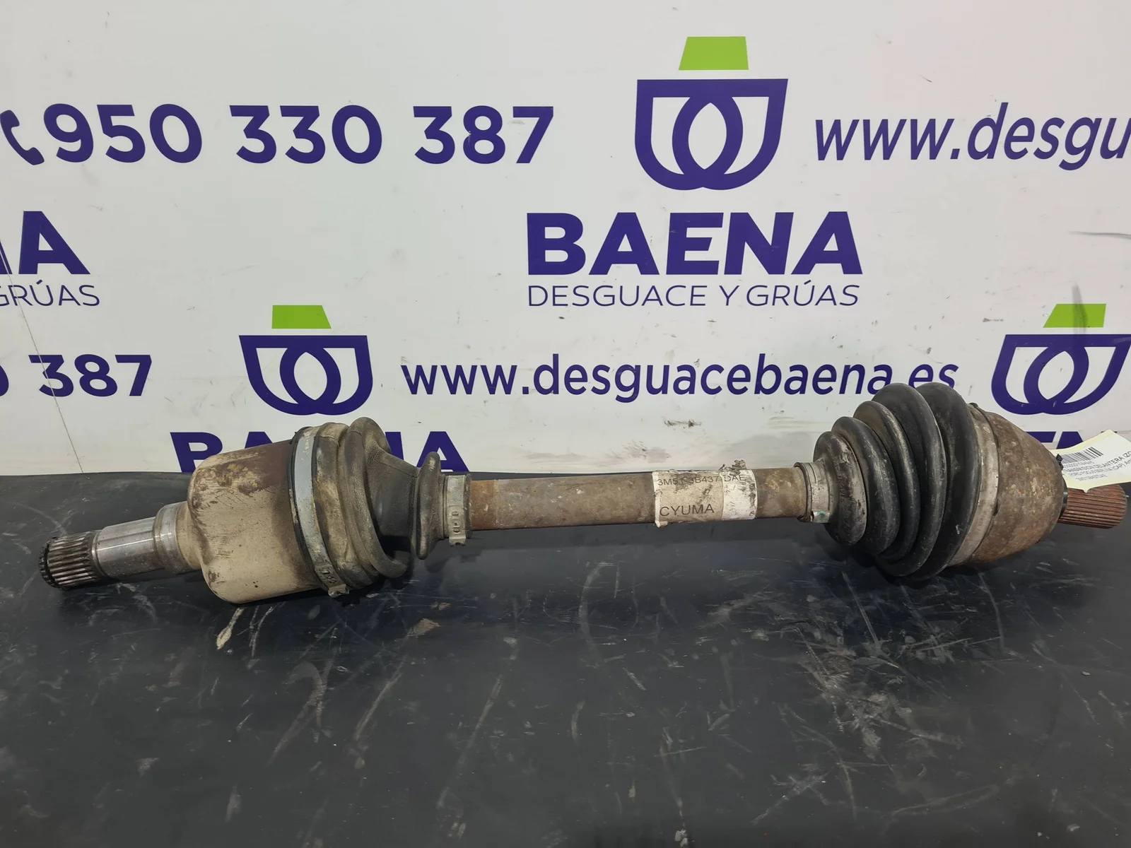 Foto de TRANSMISION DELANTERA IZQUIERDA FORD FOCUS BERLINA (CAP) referencia 3M513B437DAE