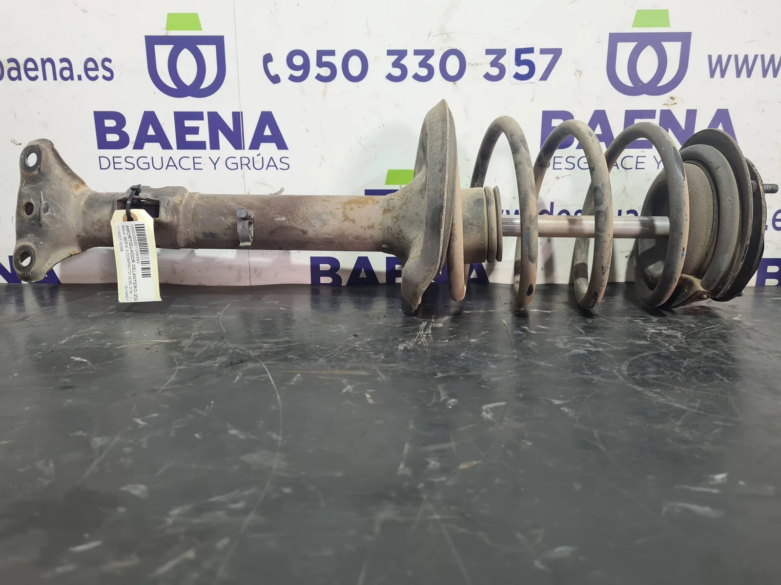 Foto de AMORTIGUADOR DELANTERO IZQUIERDO BMW SERIE 3 COMPACTO (E36) referencia 111500115268