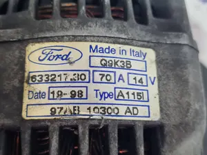 Foto de ALTERNADOR SIN MARCA SIN MODELO referencia 97AB10300AD foto 2
