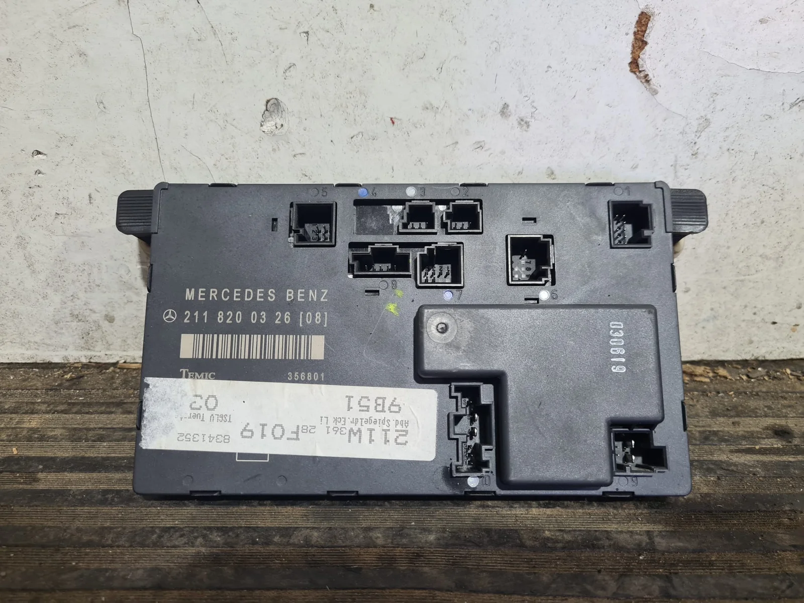 Foto de MODULO ELECTRONICO MERCEDES-BENZ CLASE E (BM 211) BERLINA referencia 2118200326