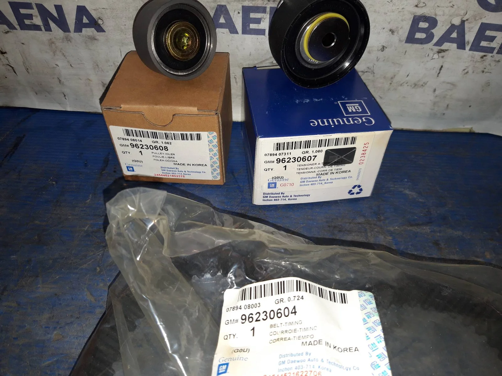 Foto de KIT DISTRIBUCION SIN MARCA SIN MODELO referencia 93744704