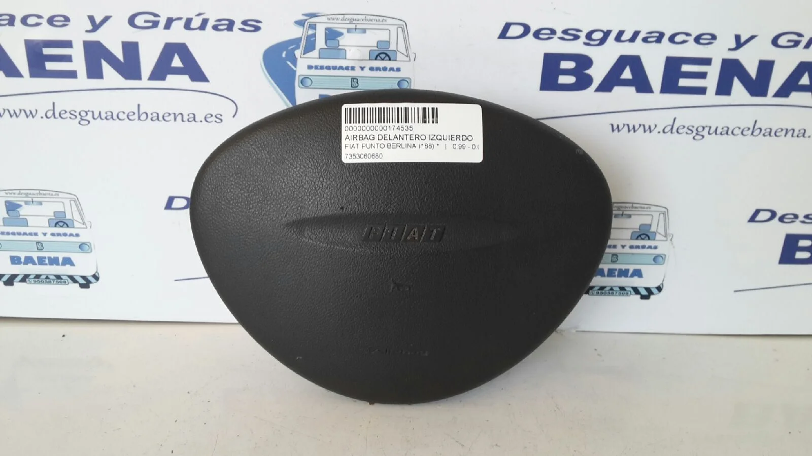 Foto de AIRBAG DELANTERO IZQUIERDO SIN MARCA SIN MODELO referencia 7353060680