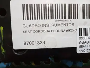 Foto de CUADRO INSTRUMENTOS SEAT CORDOBA BERLINA (6K2) referencia 87001323 foto 2