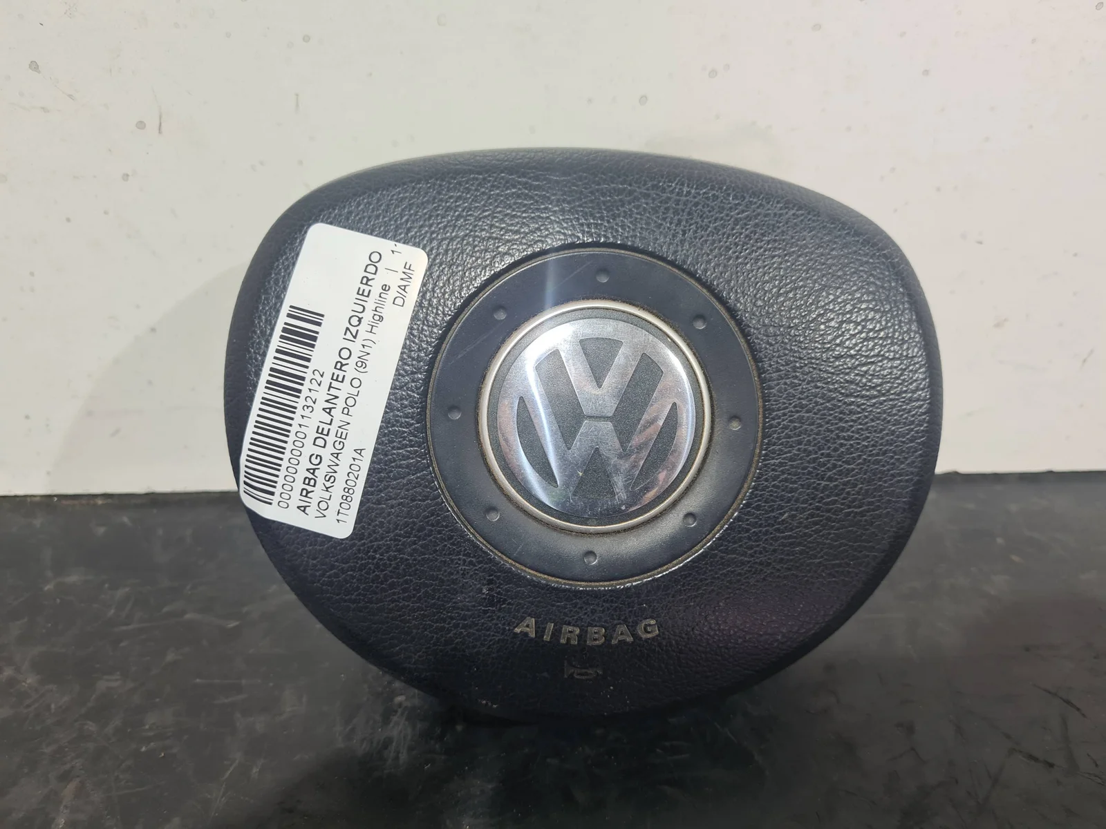 Foto de AIRBAG DELANTERO IZQUIERDO VOLKSWAGEN POLO IV (9N1) referencia 1T0880201A