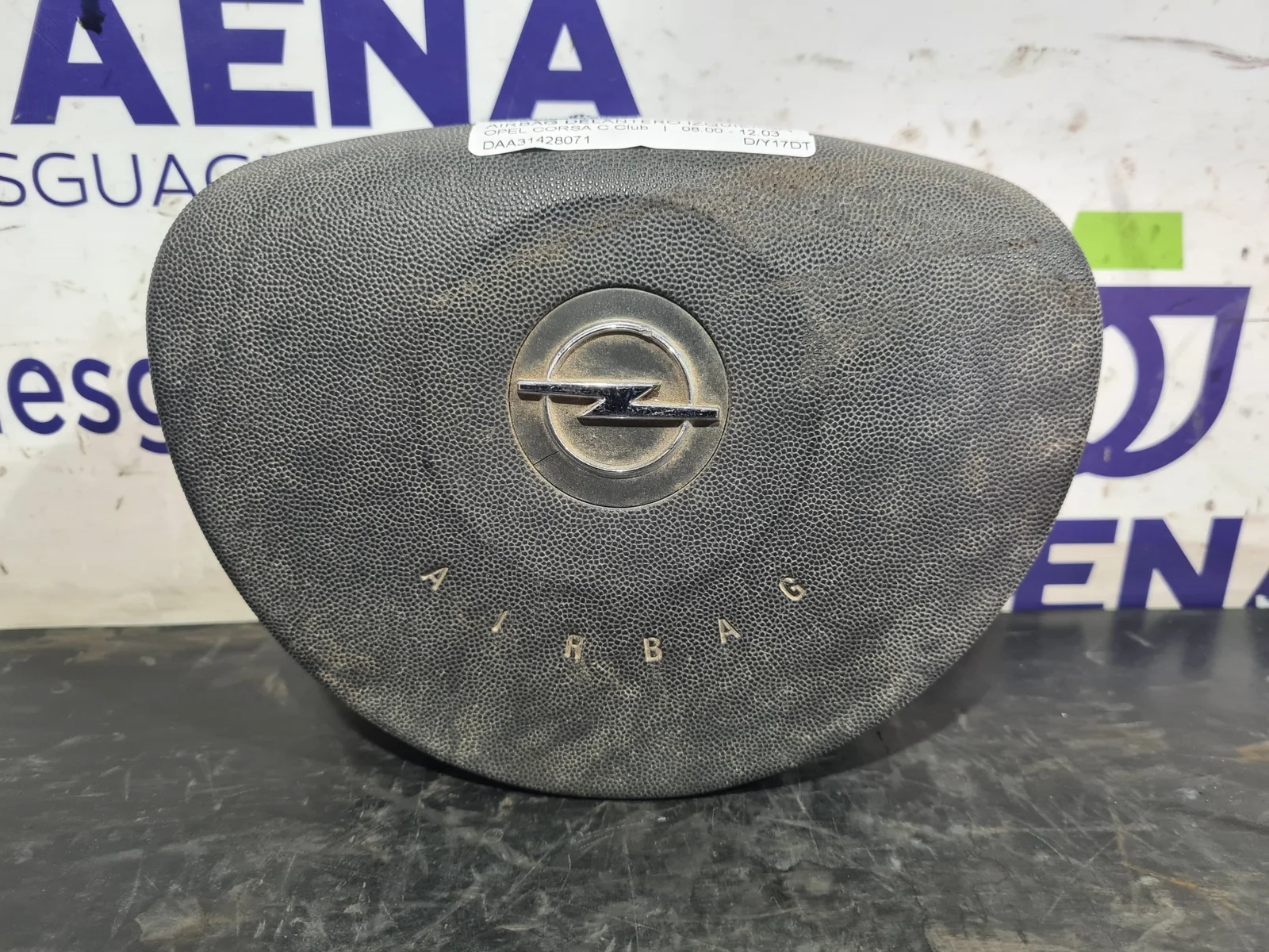 Foto de AIRBAG DELANTERO IZQUIERDO OPEL CORSA C referencia DAA31428071