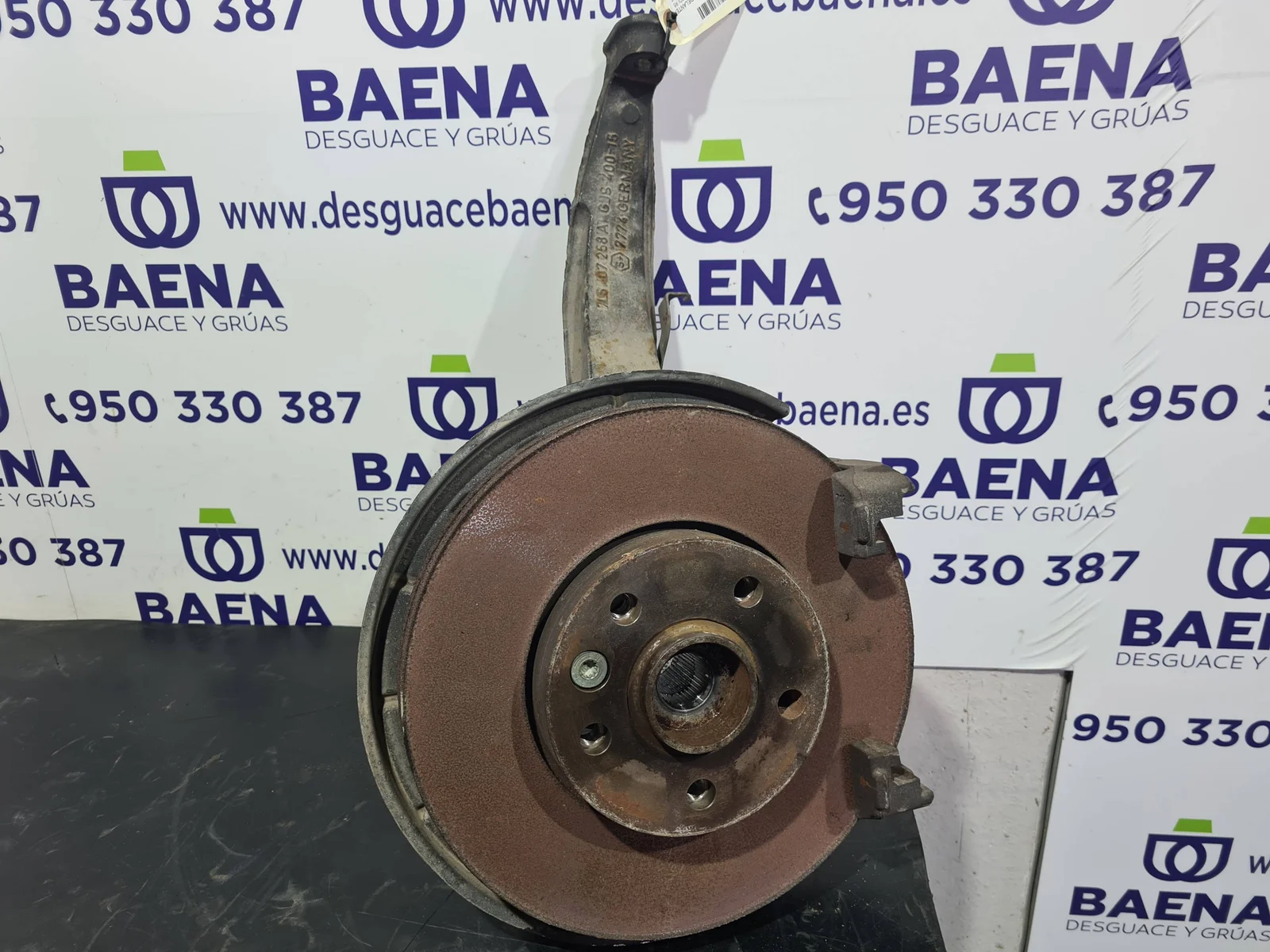 Foto de MANGUETA DELANTERA DERECHA VOLKSWAGEN TOUAREG (7LA) referencia 7L6407258A