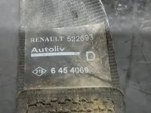 Foto de CINTURON SEGURIDAD TRASERO DERECHO RENAULT KANGOO I (F/KC0) referencia B506014E137 foto 2